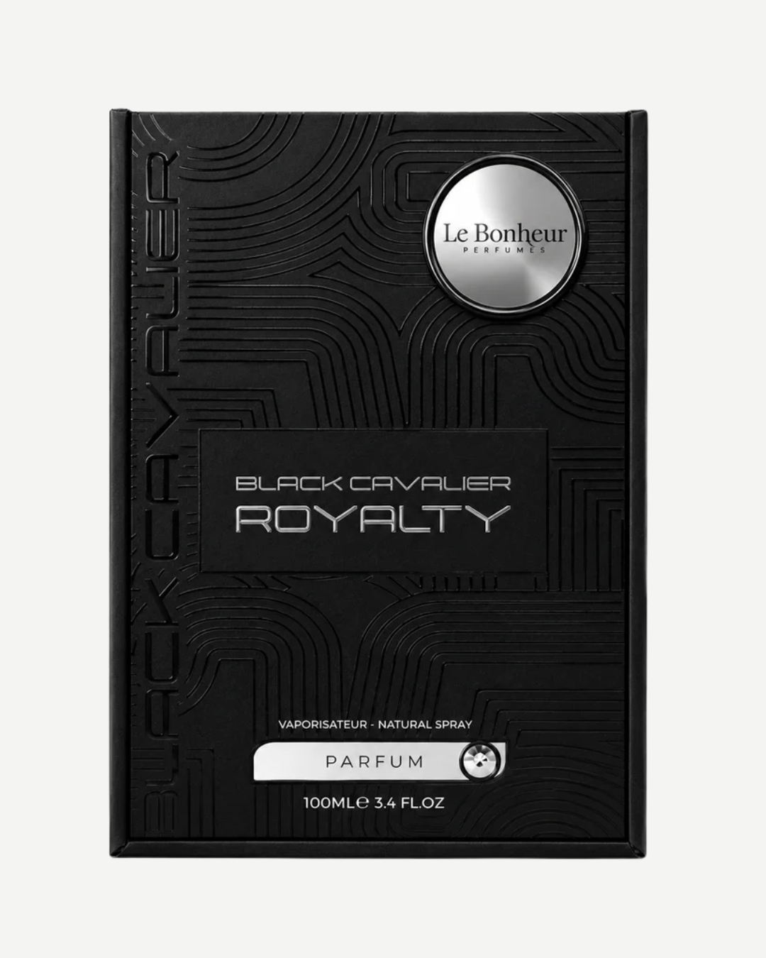 Le Bonheur Black Cavalier Royalty Eau de Parfum | 100ML Unisex