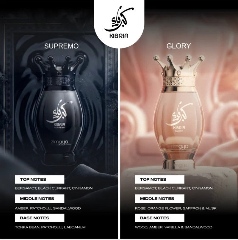 Zimaya Kibria Glory Eau de Parfum | 100ML Women