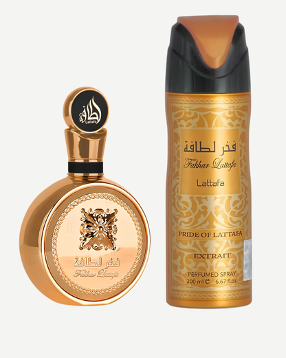Lattafa Fakhar Gold Extrait Deodorant Spray | 200ML Unisex