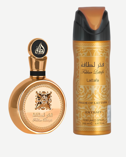 Lattafa Fakhar Gold Extrait Deodorant Spray | 200ML Unisex