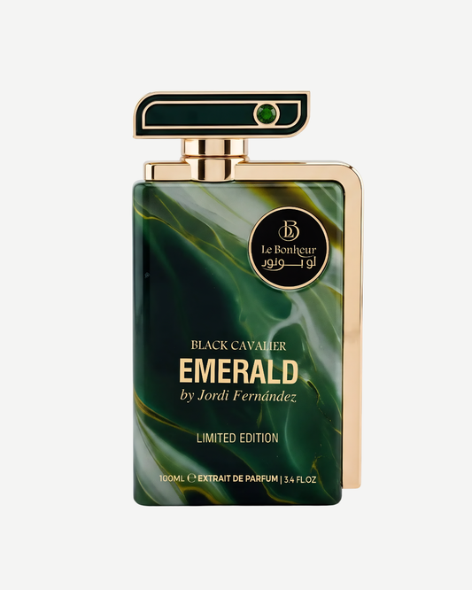 Le Bonheur Black Cavalier Emerald Extrait de Parfum | 100ML Unisex