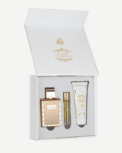 Lattafa The Kingdom Gift Set for Man