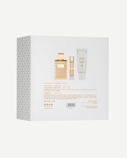 Lattafa The Kingdom Gift Set for Man