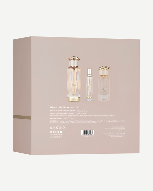 Lattafa Teriaq Gift Set  Unisex