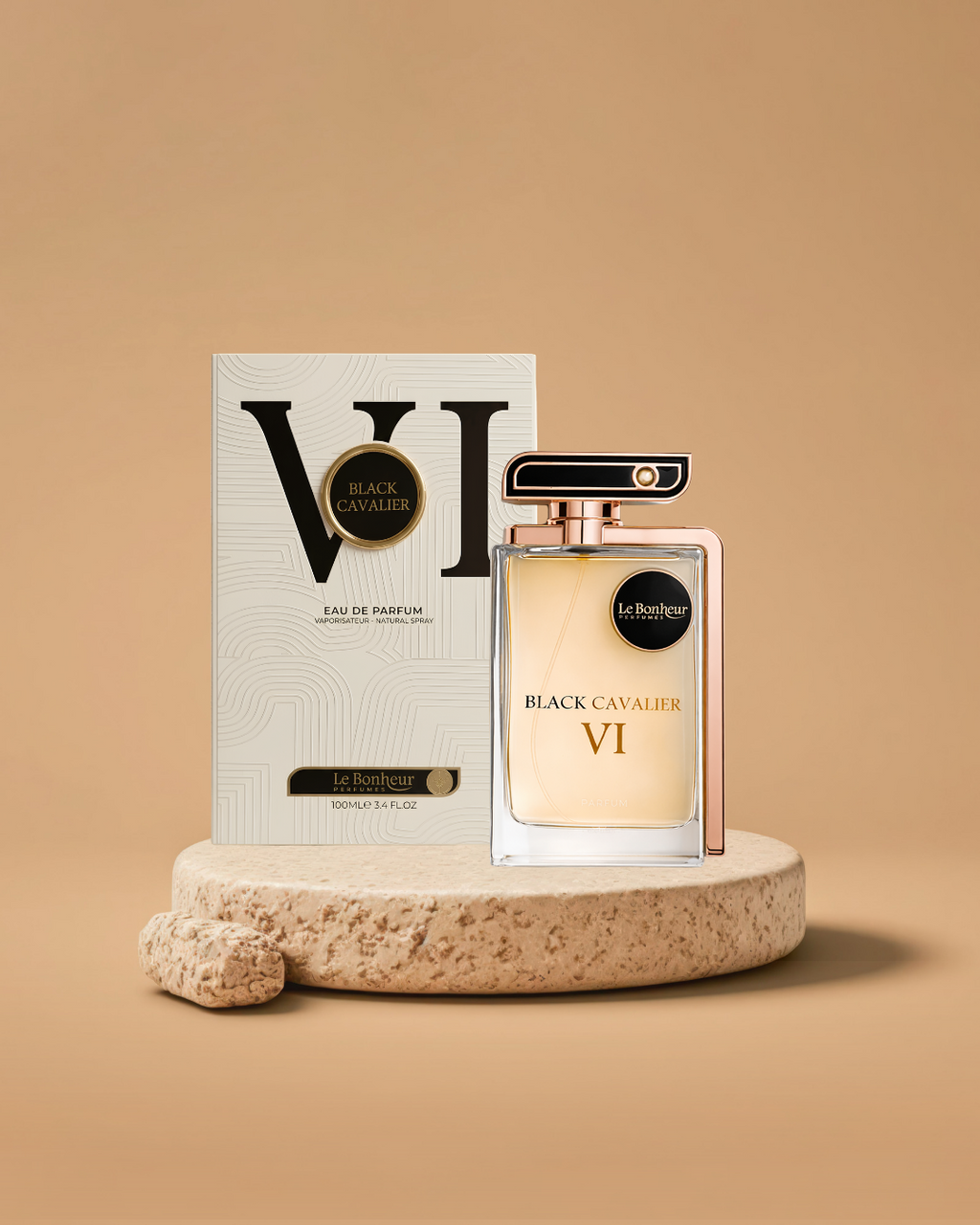 Le Bonheur Black Cavalier VI Eau de Parfum | 100ML Unisex