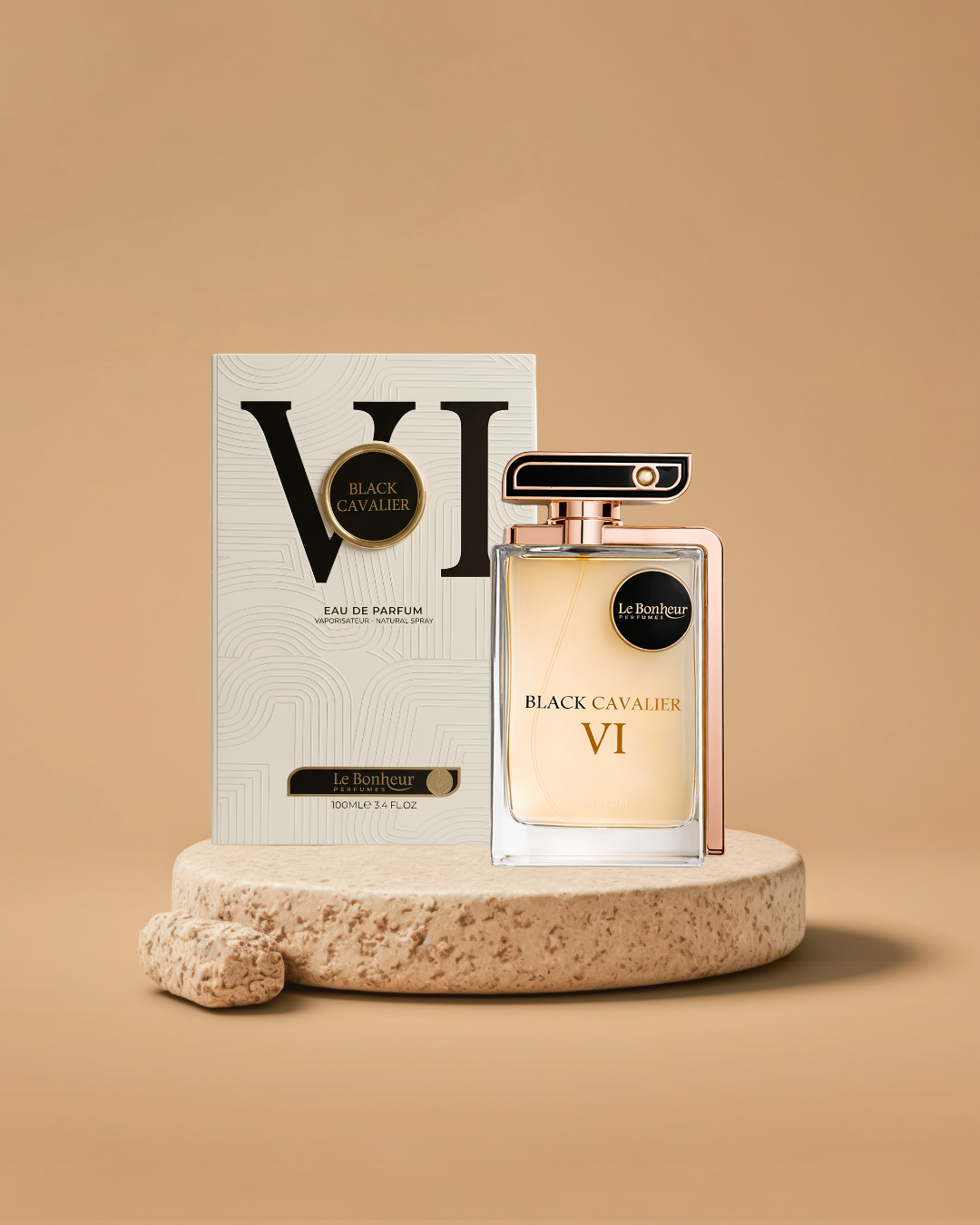 Le Bonheur Black Cavalier VI Eau de Parfum | 100ML Unisex