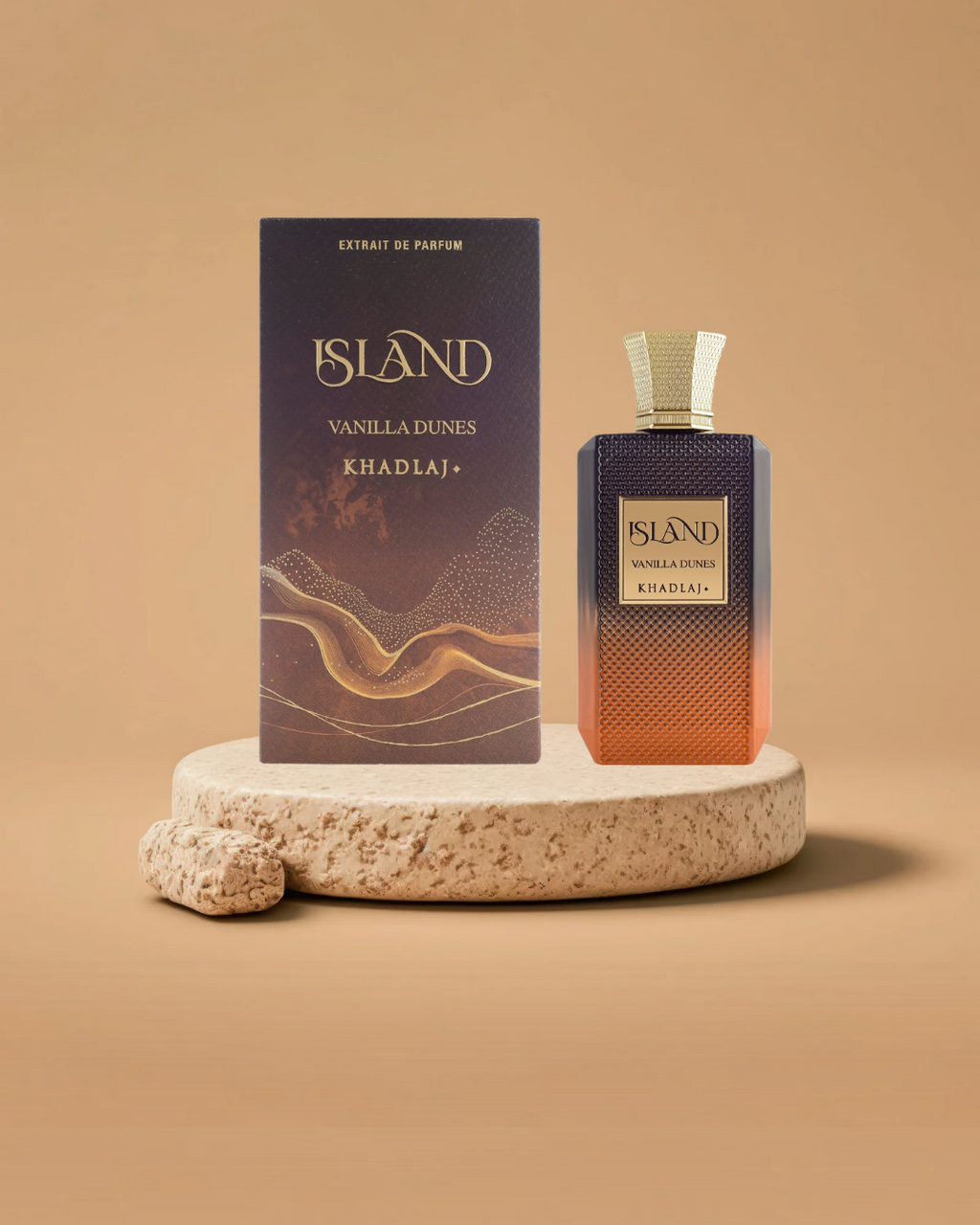 Khadlaj Island Vanilla Dunes |100ML | Extrait De Parfum |Man