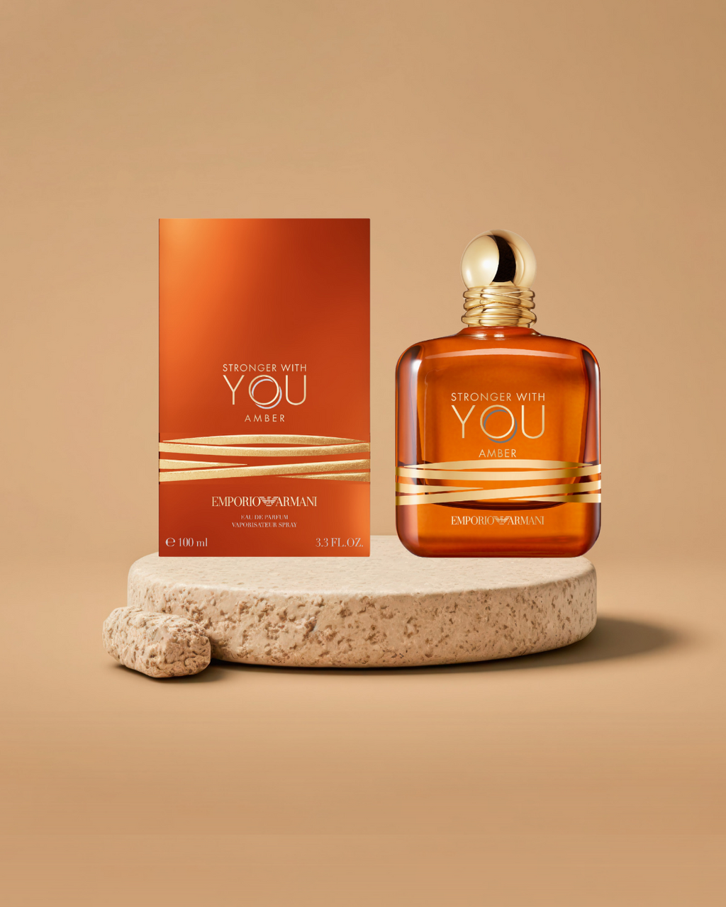 Emporio Armani Stronger with you Amber Eau de Parfum 100ML |Man